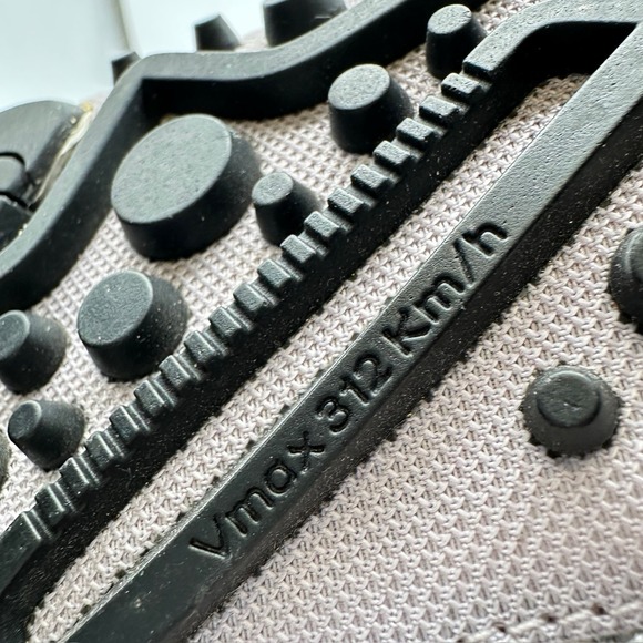 Puma Sabadella Ballerina Flats Suede Mesh Womens 9.5 Purple Pink Gray Gorpcore - Picture 10 of 13